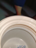 HEOSCU保溫壺家用大容量陶瓷內(nèi)膽悶燜茶壺辦公室茶水分離泡茶暖保溫水壺 白色800ml【陶瓷內(nèi)膽+茶倉(cāng)】 曬單實(shí)拍圖