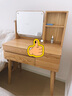 源氏木語(yǔ)全實(shí)木化妝桌橡木北歐風(fēng)梳妝臺臥室現代簡(jiǎn)約化妝鏡化妝臺 【1】0.8米化妝桌(800*400*1220mm) 曬單實(shí)拍圖