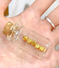 中國黃金（CHINA GOLD）黃金小金豆999足金元寶純金瓜子收藏投資生日禮物送女朋友老婆 黃金*小金豆【配許愿瓶+證書(shū)】 金重約：1g 曬單實(shí)拍圖