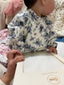 LUSON陳大豬小O寶女寶寶碎花娃娃衫女上衣田園風2025早秋嬰兒襯衣 曬單實拍圖