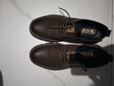 老爺車(chē)男鞋春季透氣皮鞋男真皮商務(wù)休閑皮鞋男士時(shí)尚青年復古圓頭鞋子男 WK6503卡其色（網(wǎng)紗內里） 44 標準皮鞋碼 曬單實(shí)拍圖