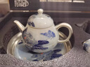 薈云軒國禮牡丹茶具高端禮品送外國人客戶領(lǐng)導(dǎo)長輩父親朋友生日禮物 牡丹茶壺小套裝 曬單實拍圖
