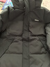 卡賓男裝90白鴨絨連帽羽絨服23秋冬寬松外套舒適 煤黑色 L 曬單實(shí)拍圖