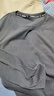 真維斯（JEANSWEST）保暖內衣男2025新款加絨打底衫男士大碼絨德內搭秋衣男秋冬季上衣 深灰 純色 XL 曬單實(shí)拍圖