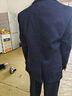 鼎瑪仕兒童西服套裝男童小西裝中大童主持人花童禮服小孩鋼琴演出服外套 深灰格子5件套：3件套+襯衫+領結 145碼 身高140-145cm 重62-71斤 曬單實拍圖