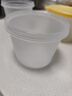 【馬卡龍蓋】食物收納保鮮盒密封圓形冰箱收納盒谷物零食蔬菜水果 密封保鮮盒黃色 3只裝 曬單實(shí)拍圖