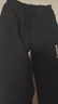 波司登（BOSIDENG）秋冬羽絨褲男女兒童5A抗菌寬松休閑保暖長褲 【店長推薦】黑色8056 140 /60 體重約52-60斤 曬單實拍圖