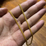 周六福足金999黃金項鏈男女款孖圓鏈七夕禮物A0510930 約16.75g 54cm 曬單實(shí)拍圖
