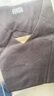 【精裁德絨蠶絲】雙面絨打底衫保暖貼片背心情侶塑身暖肚護腰背 灰色 3XL （150-180斤） 曬單實(shí)拍圖