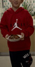 Jordan 耐克AJ童裝兒童衛(wèi)衣男女童25春季加絨上衣NIKE連帽衛(wèi)衣 曬單實(shí)拍圖
