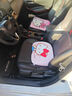 Hello Kitty汽車增高坐墊斜面專用學(xué)車駕照女座墊主駕駛小個(gè)子座椅加厚墊加高 kitty【前低后高 增8cm】記憶棉 曬單實(shí)拍圖