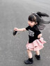 愛邁尼兒童蛋糕裙2025夏季新款裙子女童半身裙褲夏裝短裙百褶裙女中大童 4342粉色蛋糕裙 140 cm 曬單實(shí)拍圖