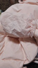 QUEENJOY冬季學(xué)生韓版時(shí)尚短款防水袖套女蕾絲防污護袖干活羽絨服耐臟袖頭 防水花邊：粉色 曬單實(shí)拍圖