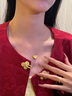 FR時(shí)尚輕奢精致大氣18K金愛(ài)心吊墜簡(jiǎn)約心意滿滿項(xiàng)鏈 告白紀(jì)念日禮物 18K金愛(ài)心吊墜 配925銀鏈條 曬單實(shí)拍圖