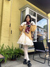 CHANEELR & KARITH圍巾女2025新款冬圣誕小鹿雙面針織毛線紅色情侶長款學(xué)生圍脖披肩 雪花麋鹿 寬度: 50cm長度: 190cm 曬單實拍圖