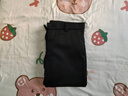 西褲男夏季薄款職業(yè)正裝商務(wù)修身抗皺免燙直筒西服褲輕奢休閑長褲 黑色 加絨 32 （125斤左右） 曬單實(shí)拍圖