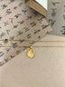 中國黃金（CHINA GOLD）黃金項鏈四葉草女款足金吊墜套鏈送女友媽媽老婆生日情人節(jié)禮物 足金吊墜1.3g+k金鏈+禮盒【部分地區(qū)隔日達】 曬單實拍圖