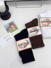 寶蓋丁男士襪子日系粗線(xiàn)男女中高筒美式復古長(cháng)襪秋冬重磅秋冬堆堆襪 黑+白+深灰 美式復古粗線(xiàn)襪 3雙 均碼 曬單實(shí)拍圖