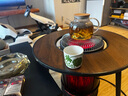 萬利達圍爐煮茶取暖器帶桌子全屋速熱大面積加熱烤火爐桌子一體智能語音家用室內(nèi)取暖爐多功能快熱爐 旗艦款【暖桌+仿真火焰+煮茶壺+燒烤架】 550*300mm 曬單實拍圖