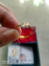 中國黃金（CHINA GOLD）一鹿路有你黃金戒指女士足金求婚戒生日禮物送女友老婆結婚紀念日 【定制】一鹿有你足金女戒 曬單實(shí)拍圖