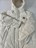 美職棒（MLB）官方 男女羽絨服中長(zhǎng)款大logo白色休閑連帽羽絨服外套3ADJB1646 紐約洋基隊(duì)/深奶油色 L 175/96A 曬單實(shí)拍圖
