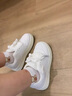 靖話港風(fēng)小白鞋女2025春夏季新款板鞋復(fù)古學(xué)生百搭厚底休閑運(yùn)動鞋子 米白色 37 (235mm) 曬單實拍圖