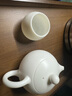 鈺銓龍門 羊脂玉瓷茶壺 德化白瓷純手工無(wú)釉素?zé)魇貑翁沾膳莶鑹囟Y盒裝 中號(hào)西施壺（200ml) 曬單實(shí)拍圖