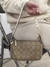 匠心手工坊適用于蔻馳麻將包延長(cháng)鏈coach腋下包包珍珠加長(cháng)鏈條改造配件單買(mǎi) 【精致高配版】山茶花+銅裝飾鏈 曬單實(shí)拍圖