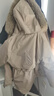 恒源祥帶毛領(lǐng)短款派克服女羽絨滌綸(聚酯纖維)服2024冬季新款小個(gè)子加絨 KG365-咖啡 L 建議110-125斤 曬單實(shí)拍圖