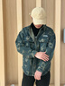 JEEP潮牌印花牛仔外套男時(shí)尚長(zhǎng)袖開衫男裝百搭休閑男士2025春季外套 曬單實(shí)拍圖