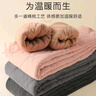 貓人兒童保暖褲男童校服神器中小學(xué)生內(nèi)搭加厚棉褲打底褲秋褲 深灰170 曬單實(shí)拍圖