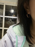WithLove 玫瑰18K金麻花素金光面耳環(huán)設(shè)計感ins高級風(fēng)時尚耳飾女 玫瑰18K金/現(xiàn)貨 曬單實拍圖