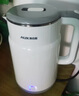 奧克斯（AUX）燒水壺1.7L電熱水壺煮水壺 家用大容量不銹鋼內(nèi)膽開水壺 雙層防燙自動斷電 可選保溫 AAS-15A2系列 1.7L 保溫款（304不銹鋼內(nèi)膽） 曬單實拍圖