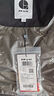 杰克·瓊斯（JACK&JONES）男裝衣服冬季新款戶外工裝風(fēng)中長款撞色寬松大毛領(lǐng)連帽羽絨服男士 E43 純黑色 XL 185 曬單實拍圖