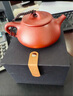 陶舍軒宜興紫砂壺 全手工 著(zhù)名陶藝家潘全松【西施】原礦紫泥 茶壺茶具 小煤窯朱泥（石瓢） 280ml 曬單實(shí)拍圖