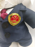 蜀黍家檢察官小熊毛絨玩偶仿真制服檢查官公仔玩具禮品形象卡通熊 職業(yè)小熊-檢察官 默認(rèn)款 曬單實(shí)拍圖