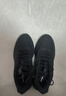 鴻星爾克凌躍2跑步鞋男鞋軟彈革面跑鞋輕便舒適男鞋軟底男運動(dòng)鞋-百元券 正黑 41 曬單實(shí)拍圖