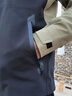 迪桑特 TRAINING綜訓(xùn) 男士 羽絨三合一防水透濕 上衣兩件套 外套 KK-KHAKI XL 180/100A 曬單實拍圖