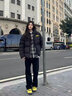 梵戀淑 美式設(shè)計(jì)感棉服外套女2024秋冬新款學(xué)院風(fēng)可愛加厚棉衣面包服 黑色(高品質(zhì)) S 建議體重 70-100 曬單實(shí)拍圖