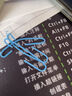 遞樂 3#回形針銀色金屬曲別針辦公文具裝訂專用財務用品100枚/盒 10盒裝 2213 曬單實拍圖