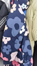鴨鴨兒童羽絨服2025新款連帽新款中大童女童保暖加厚外套 藏青160 曬單實(shí)拍圖