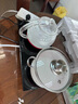 德源涌泉式全自動茶壺底部上水電熱燒水壺抽水式智能電茶爐自吸式煮水壺茶具水壺送禮佳品 亮黑（套裝）單邊上水 1L 曬單實拍圖