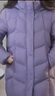 坦博爾【爆款】羽絨服女中老年大碼可脫卸帽保暖媽媽款外套TBF510560D 香融紫 M (165) 曬單實拍圖
