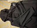 Monster Guardians運(yùn)動(dòng)夾克外套男 戶外登山服防風(fēng)防潑水寬松落肩加絨保暖夾克外套 Black  黑色 XL 曬單實(shí)拍圖