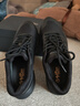 金利來(lái)（Goldlion）男鞋休閑鞋戶(hù)外運動(dòng)鞋男士跑步鞋G570440330AAE黑色41 曬單實(shí)拍圖
