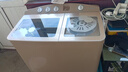 海鷗（SEAGULL）【純銅電機(jī)】大容量半自動(dòng)雙桶雙缸波輪老式洗衣機(jī)不銹鋼桶塑桶老式家商用酒店賓館 15公斤純銅電機(jī)【不銹鋼桶】店長(zhǎng)推薦 曬單實(shí)拍圖