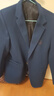 羅蒙輕奢商務(wù)休閑西服男士春秋新款百搭抗皺免燙爸爸工裝單西裝外套男 2017藏藍色 常規 175（135-150斤） 曬單實(shí)拍圖