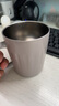 膳魔師（THERMOS）2024新款日本膳魔師保溫杯咖啡杯辦公室馬克杯男女泡茶水杯子JTA 灰米色JTA-550 GG 550ml 曬單實拍圖