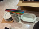 琺寶（staub）松露白陶瓷家用飯碗盤(pán)子餐盤(pán)圓盤(pán)碗碟餐具套裝喬遷禮 14件套 【6人食】松露白陶瓷餐具 曬單實(shí)拍圖
