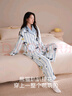 靜韻【超柔軟】趴趴珊瑚絨睡衣秋冬款女加厚家居服可愛套裝七夕禮物 曬單實(shí)拍圖